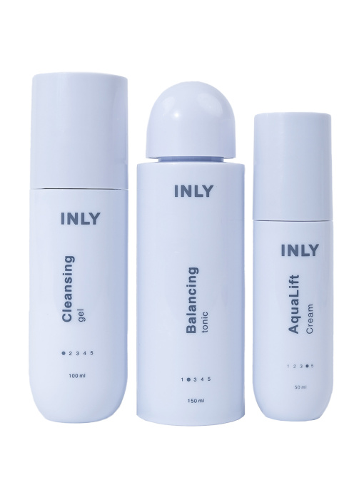 Набор Glow — базовый уход из 3 средств для естественного сияния кожи INLY модель 682891 Фото