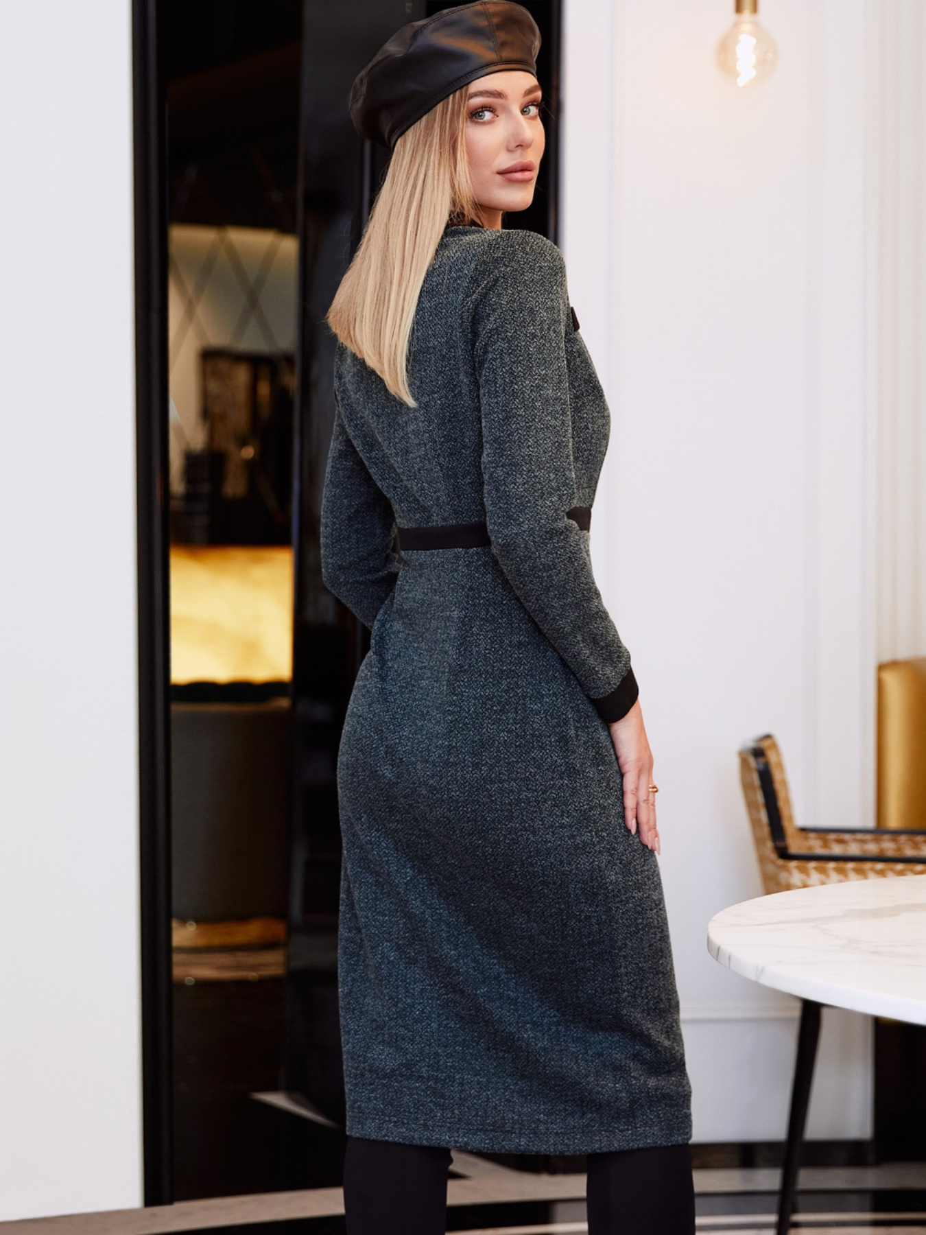 Платье миди Dressa модель 56446 Фото