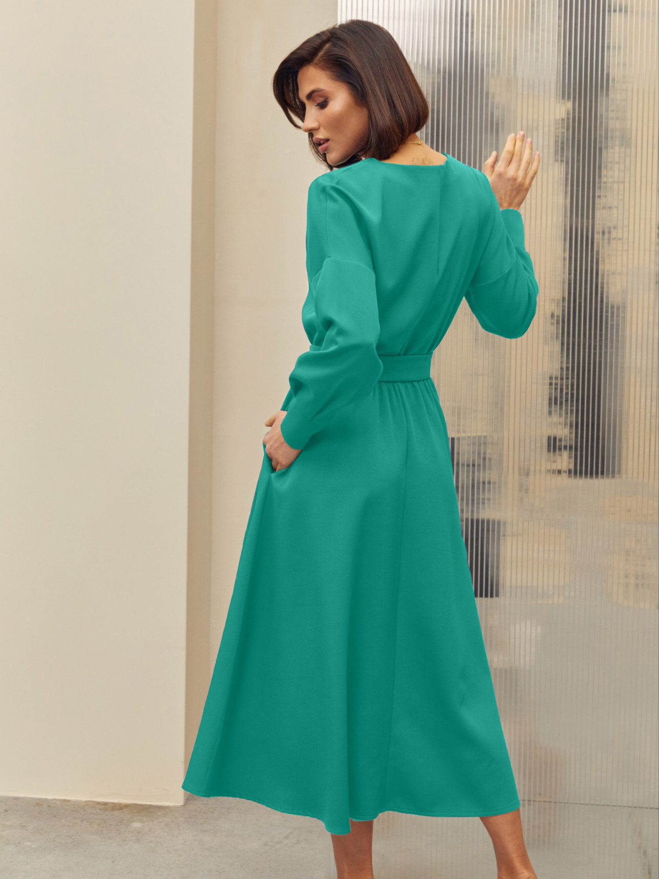 Платье миди Dressa модель 74085 Фото