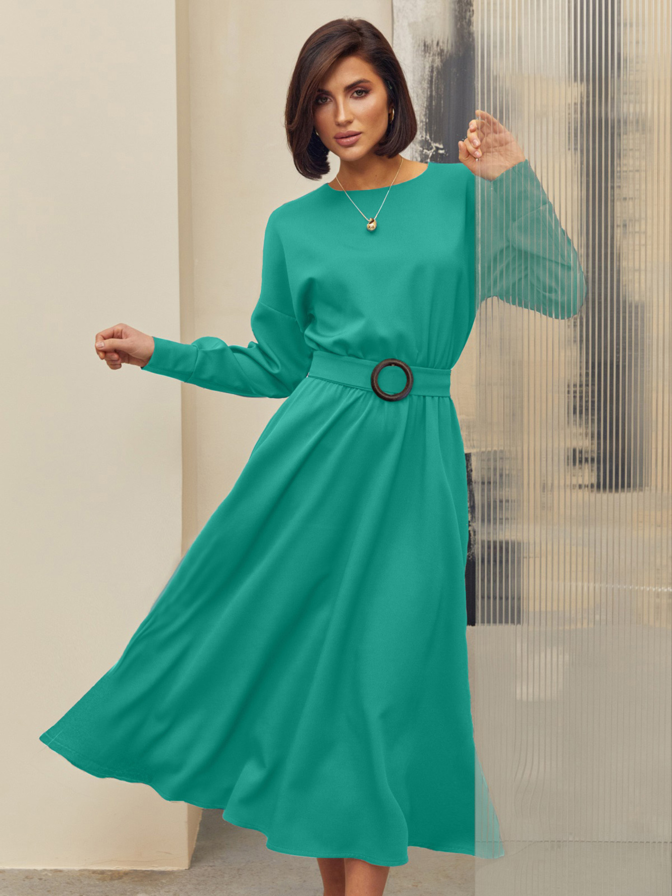 Платье миди Dressa модель 74085 Фото