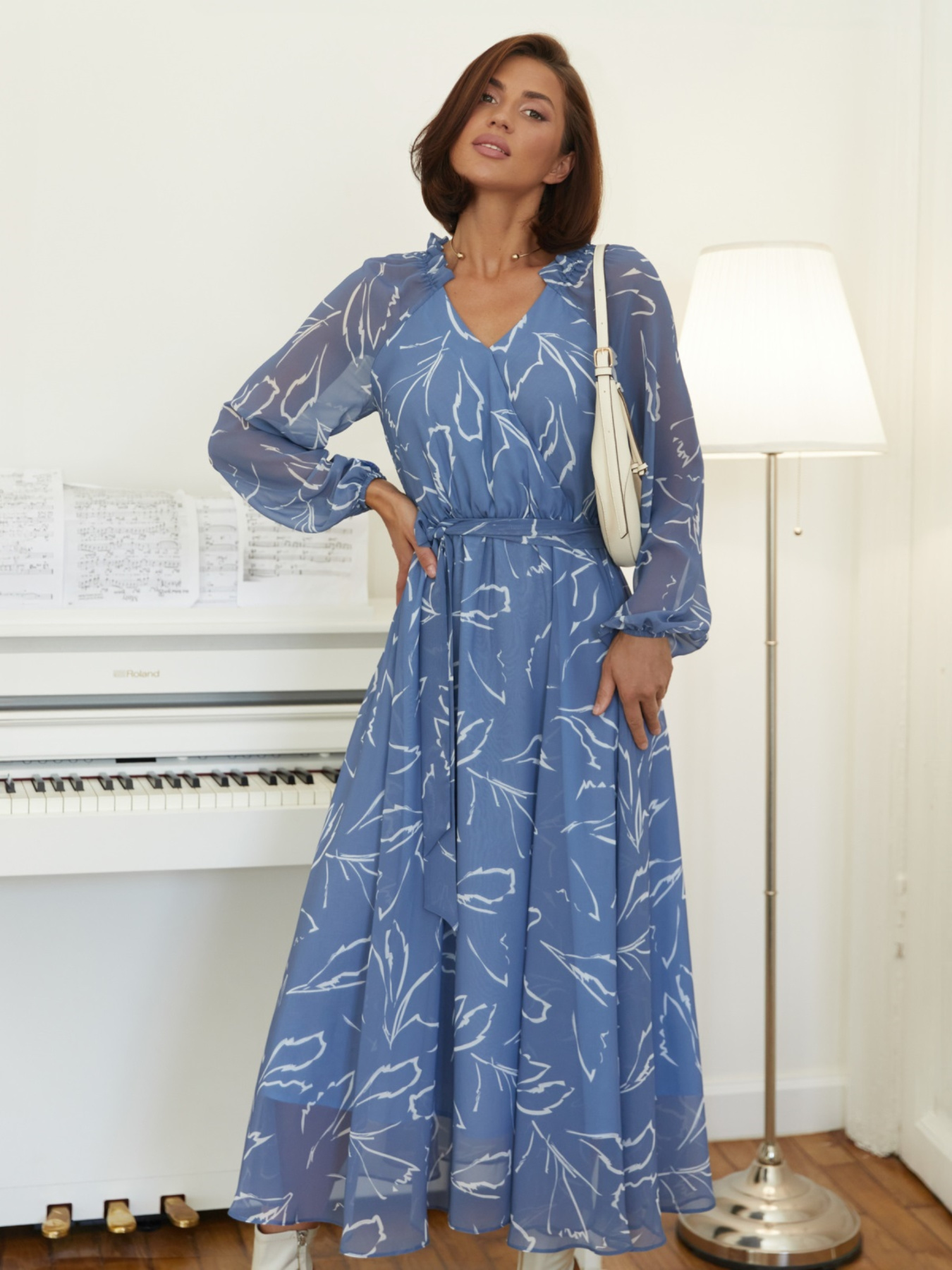 Платье миди Dressa модель 75848 Фото