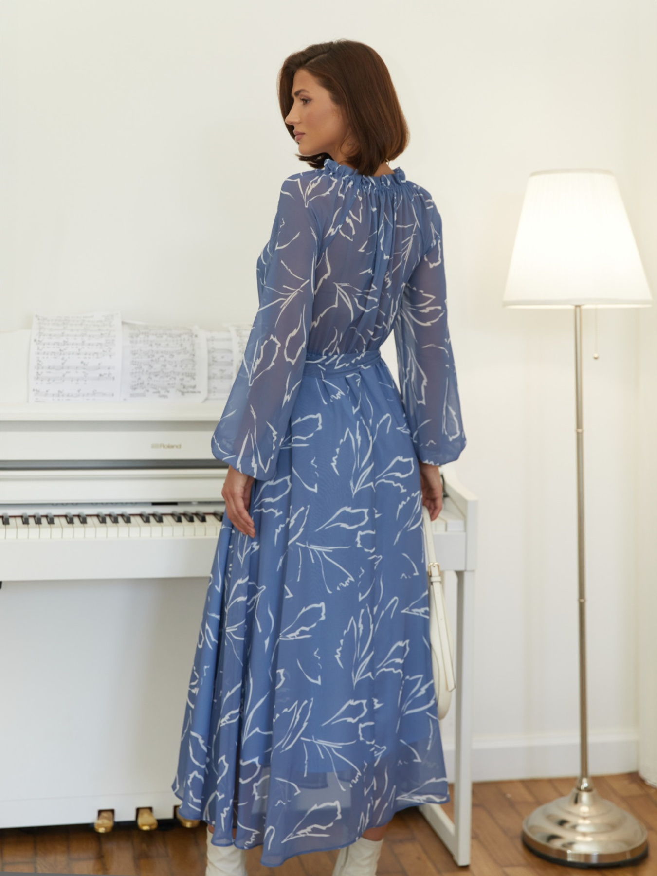 Платье миди Dressa модель 75848 Фото