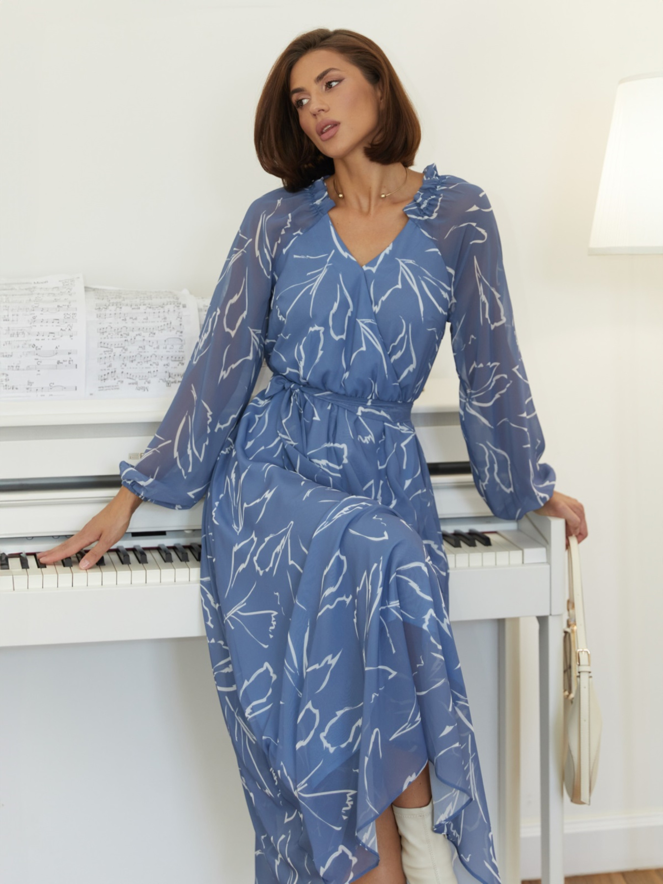 Платье миди Dressa модель 75848 Фото