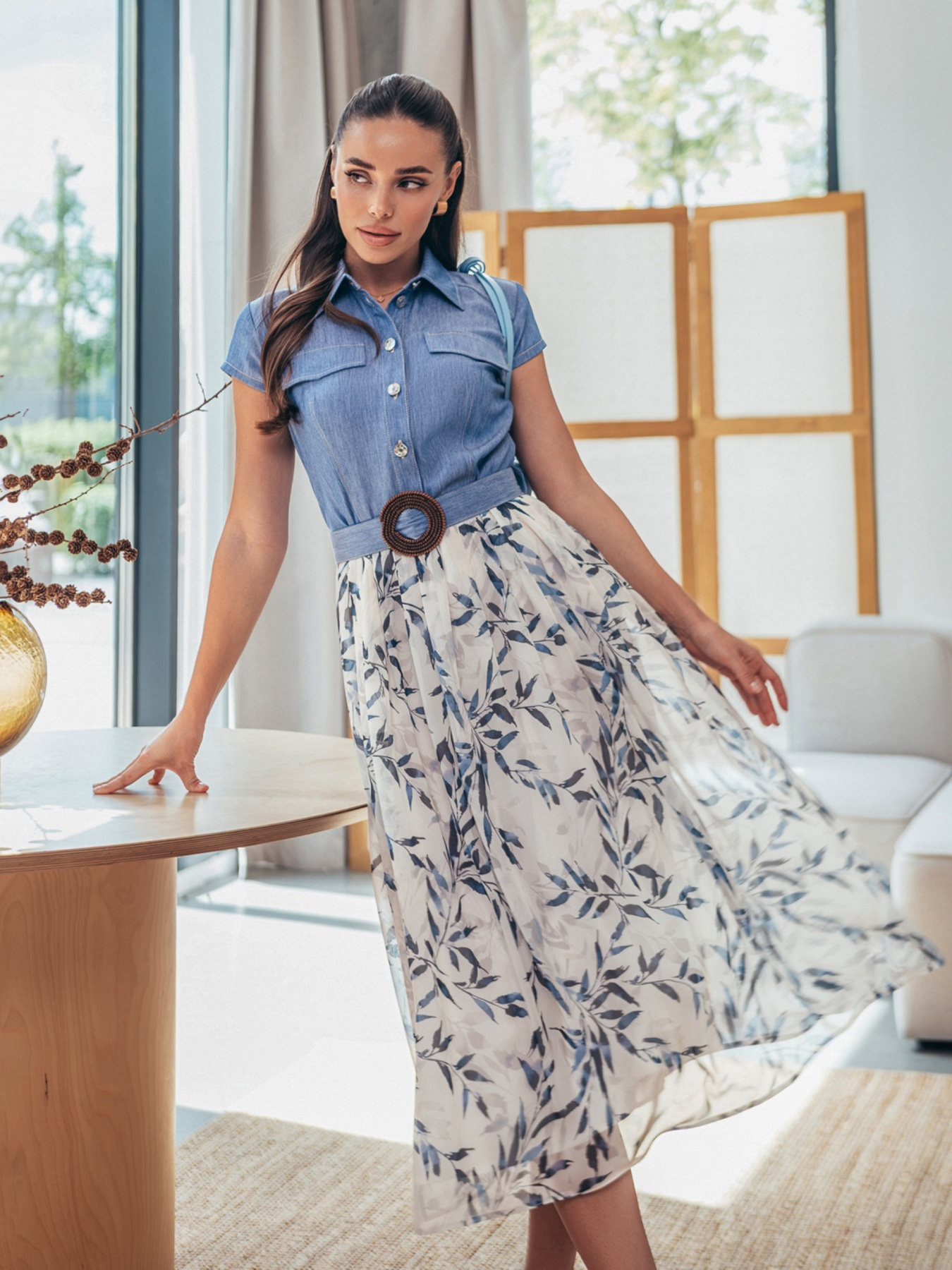 Платье миди Dressa модель 75874 Фото