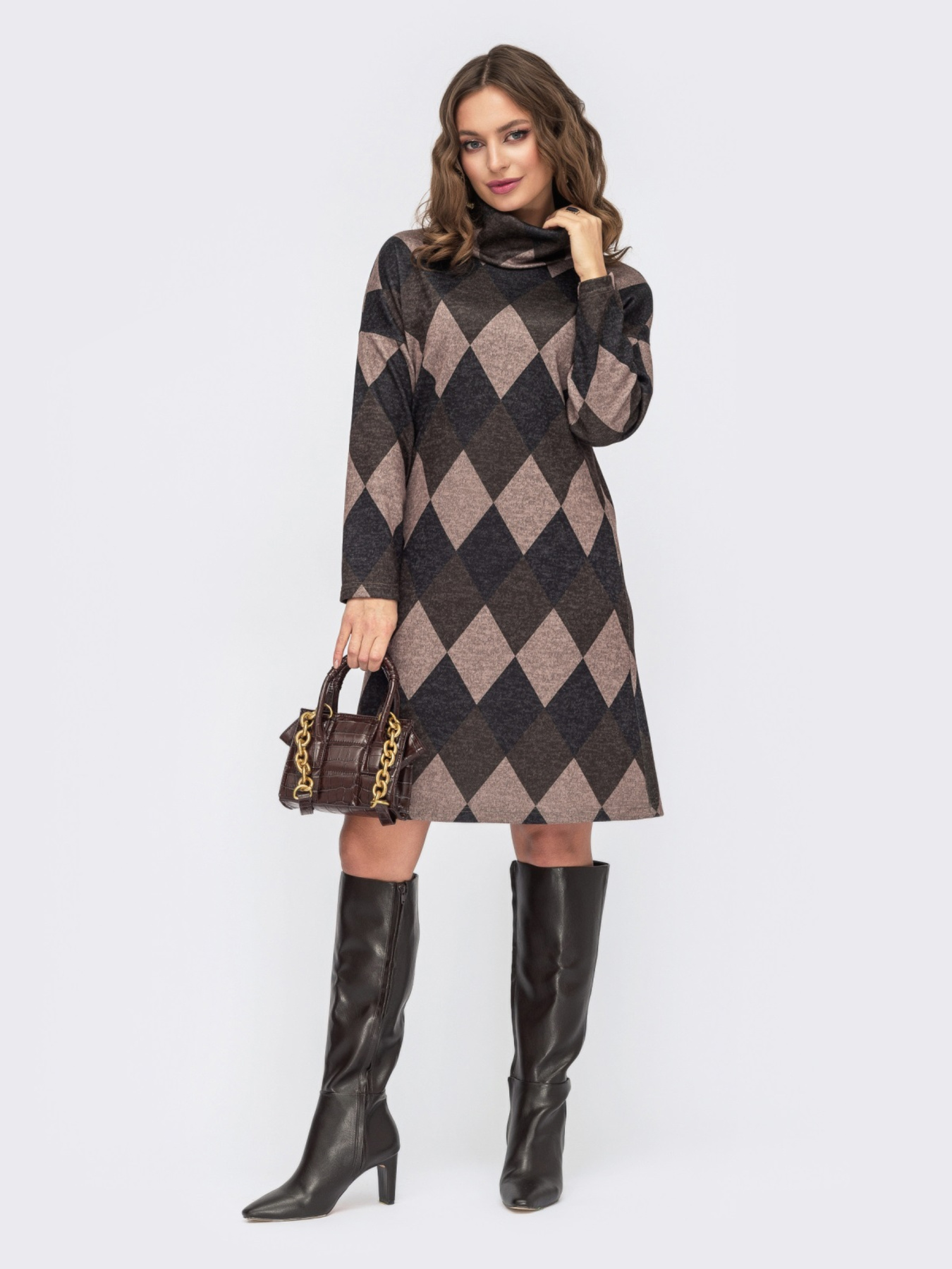 Платье мини Dressa модель 56307 Фото