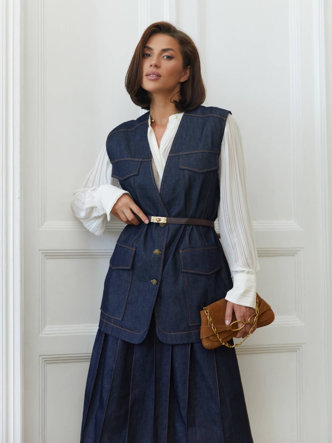 Джинсова спідниця Dressa модель 75904 Фото