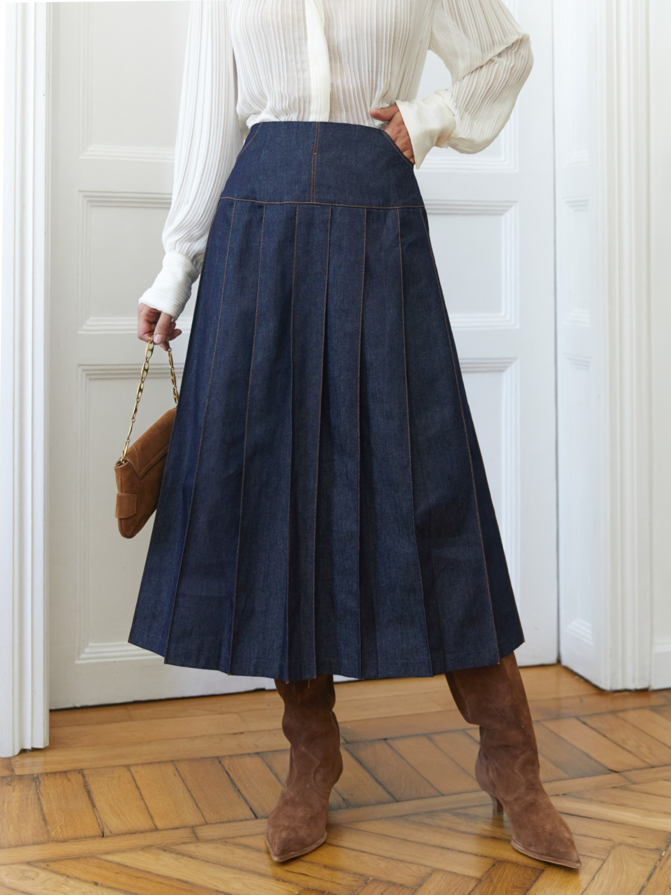 Джинсова спідниця Dressa модель 75904 Фото