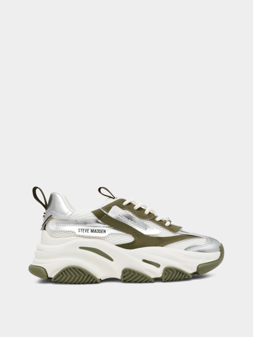 Кроссовкалар Steve Madden үлгі SM19000033 OLIVE/SILVER Фото