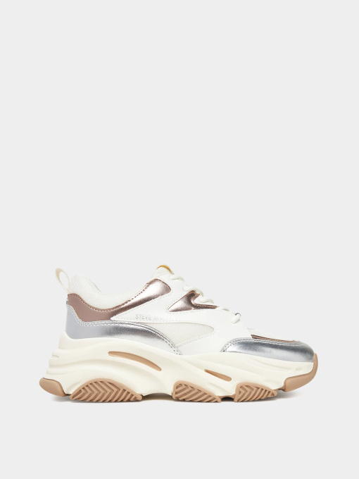 Кроссовкалар Steve Madden үлгі SM19000096 SILVER/GOLD CREAM Фото
