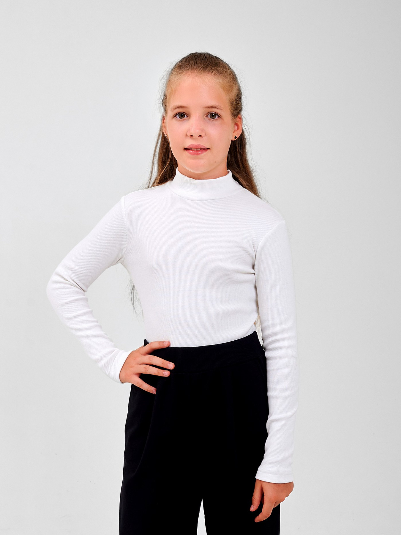 Водолазка SMIL модель smil_102777-belyj Фото