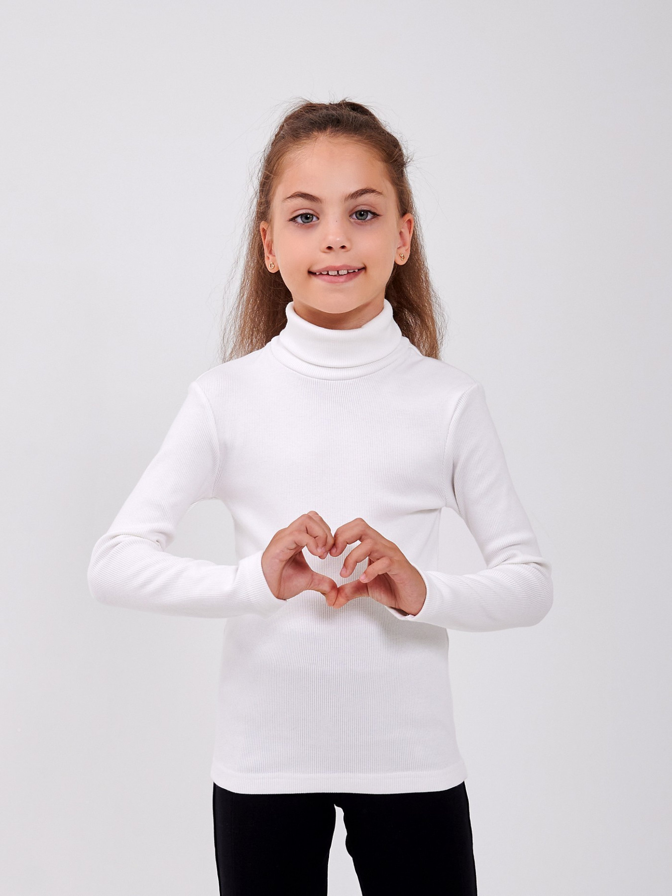 Водолазка SMIL модель smil_114020-belyj Фото