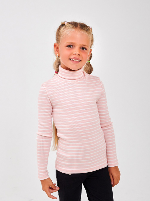 Водолазка SMIL модель smil_114019-poloska-rozovaa Фото