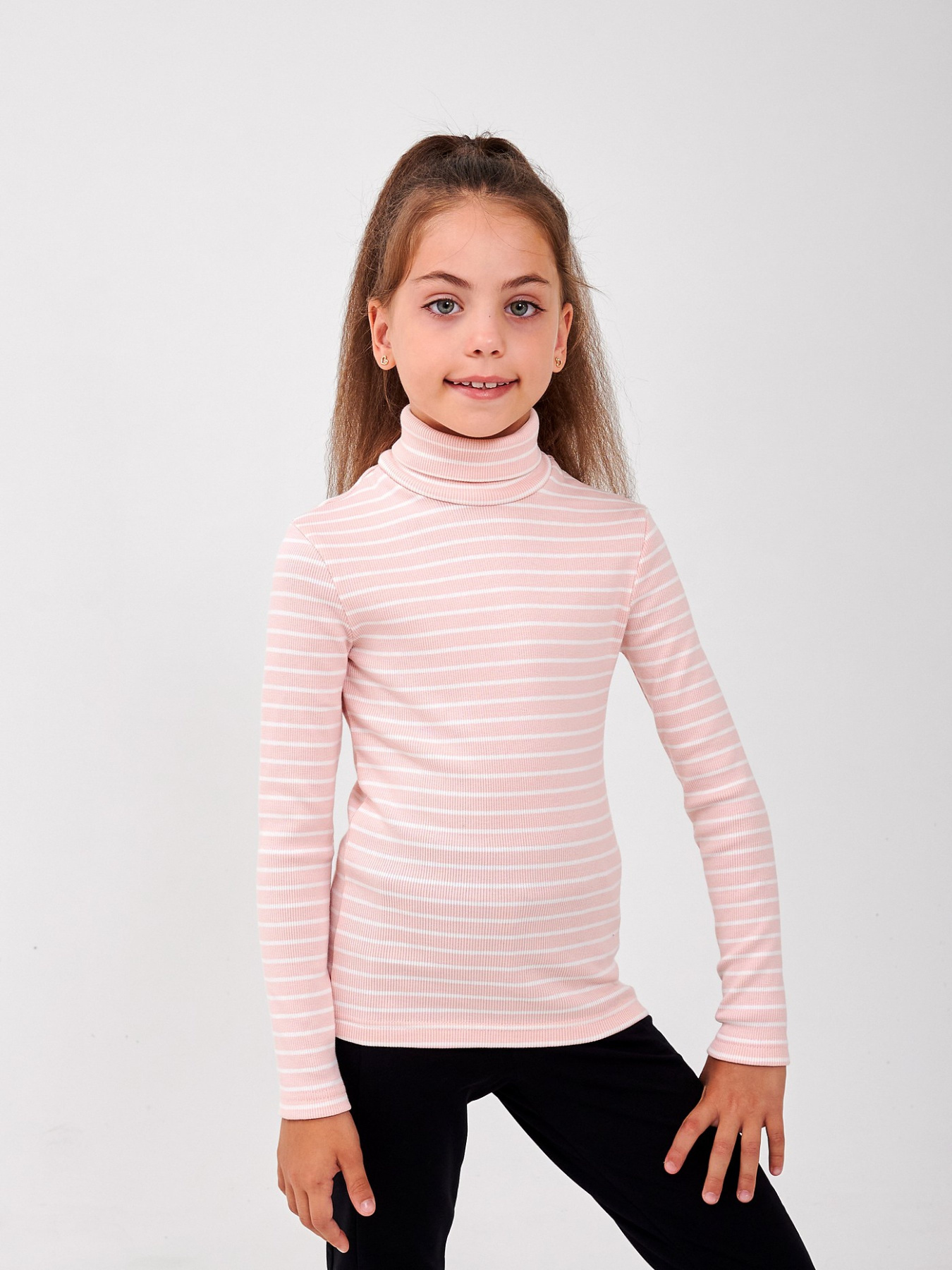 Водолазка SMIL модель smil_114020-poloska-rozovaa Фото