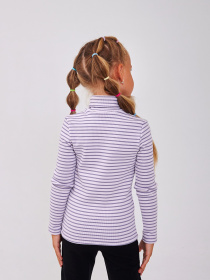 Водолазка SMIL модель smil_114019-poloska-sirenevaa Фото