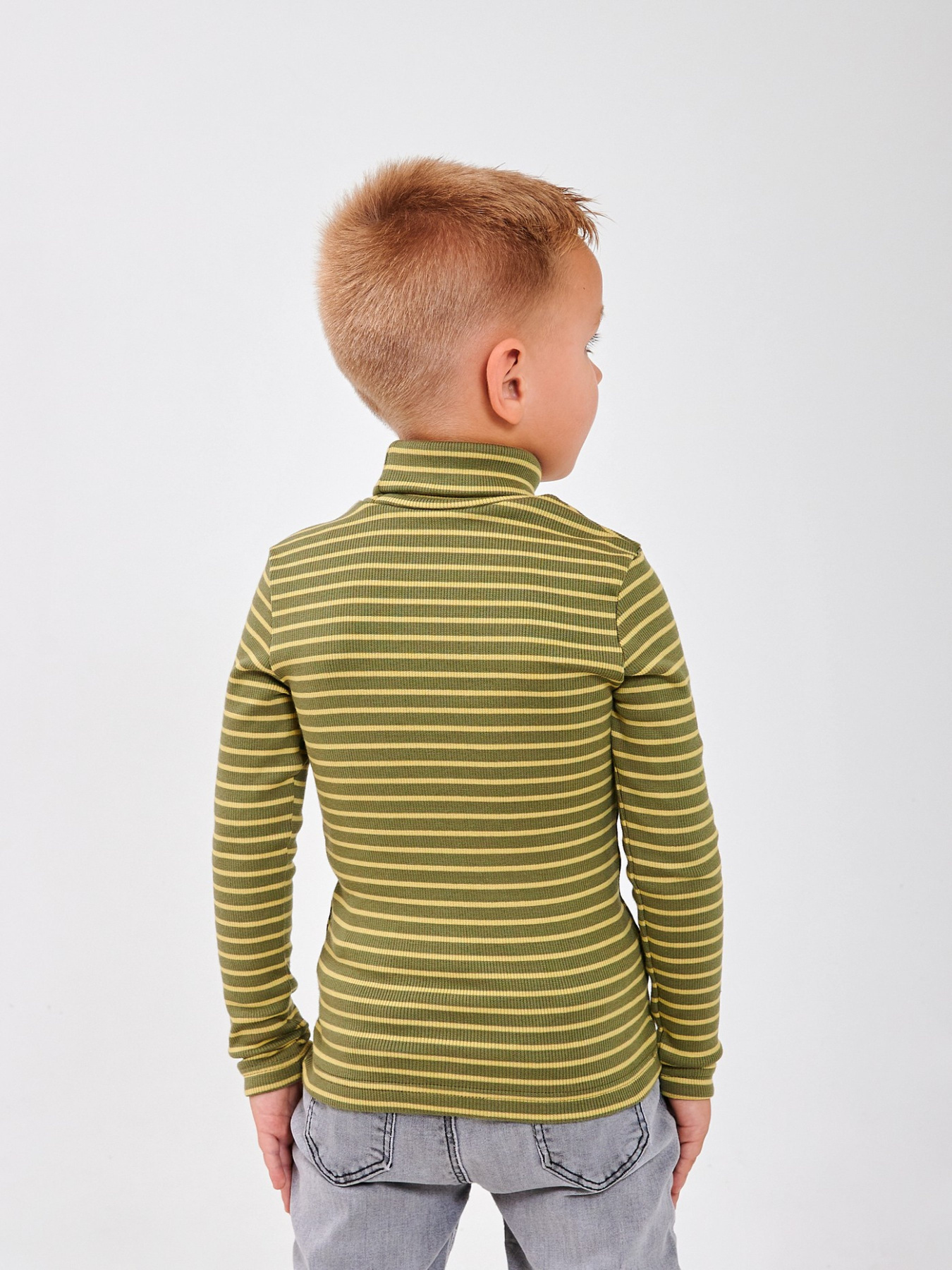 Водолазка SMIL модель smil_114027-poloska-haki Фото