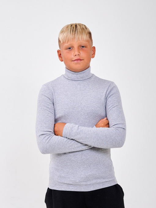 Водолазка SMIL модель smil_114028-seryj-melanz Фото