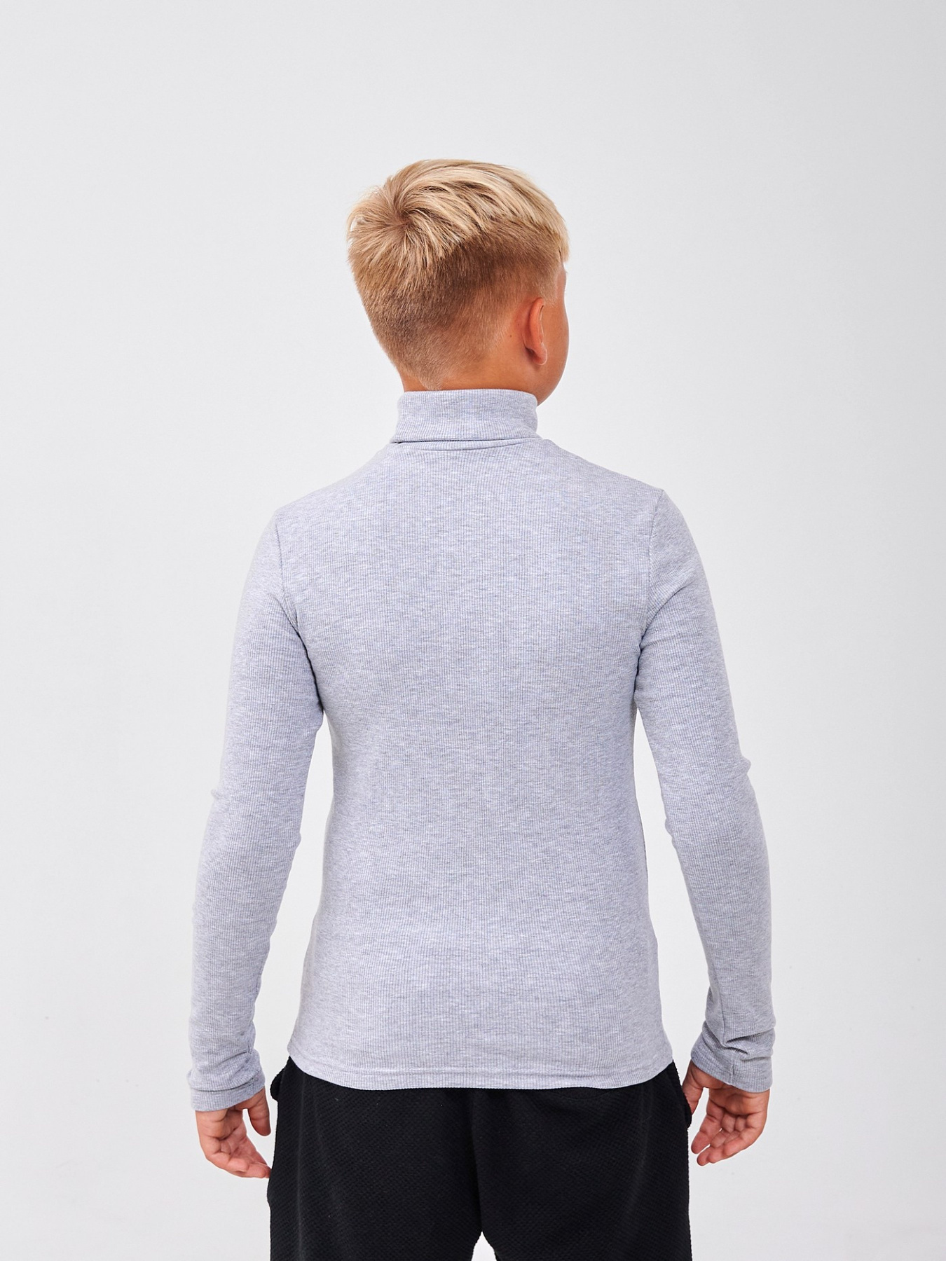 Водолазка SMIL модель smil_114028-seryj-melanz Фото