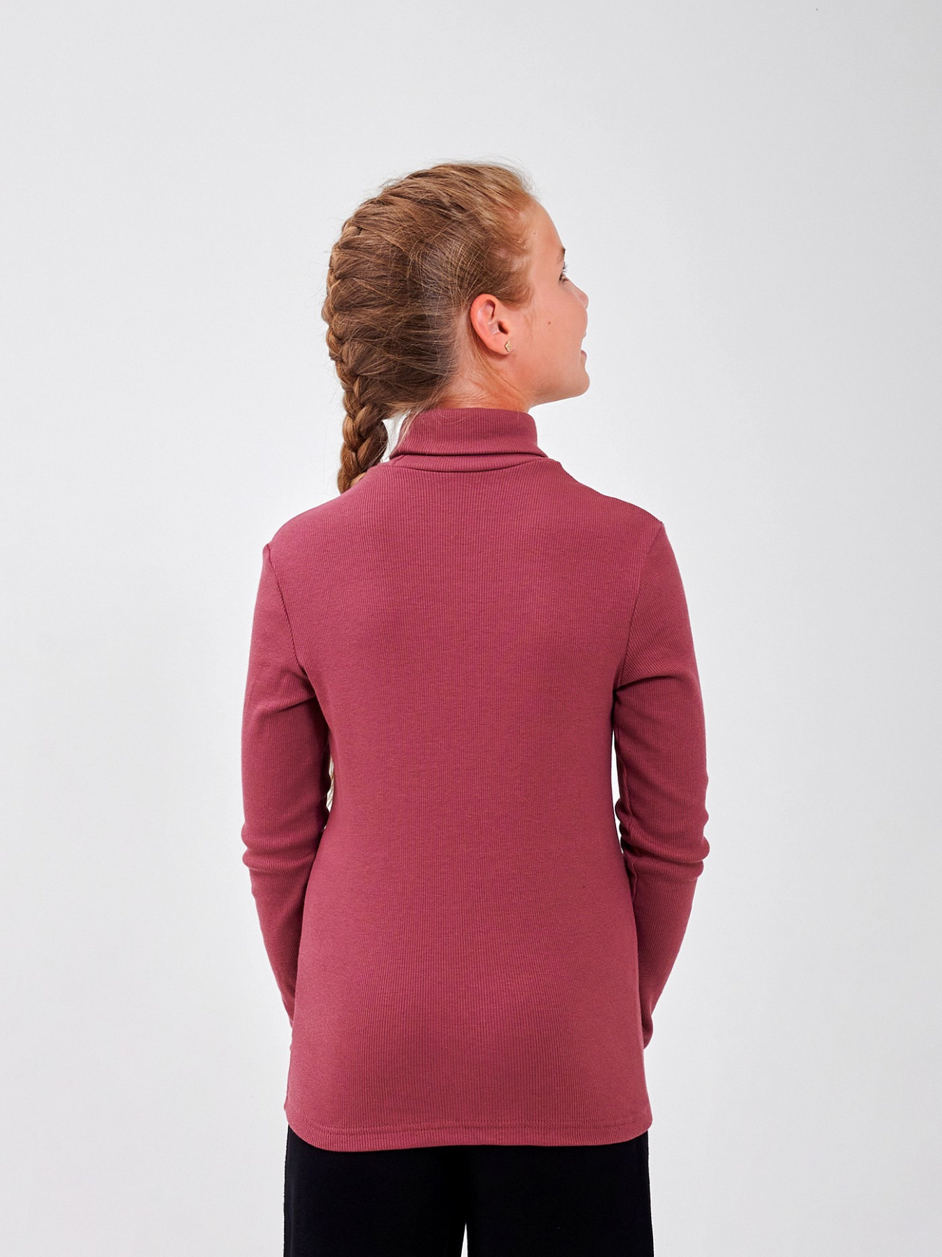 Водолазка SMIL модель smil_114021-slivovyj Фото