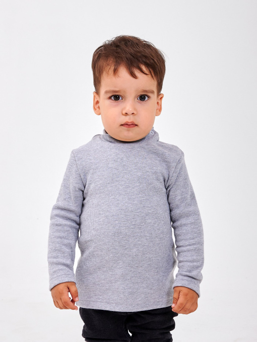 Водолазка SMIL модель smil_114025-seryj-melanz Фото