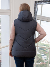 Утеплений жилет UVENTUM модель 00125-mt-grey Утеплений жилет UVENTUM модель 00125-mt-grey Фото