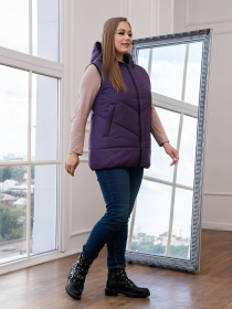 Утепленный жилет UVENTUM модель 00125-mt-lilac Фото