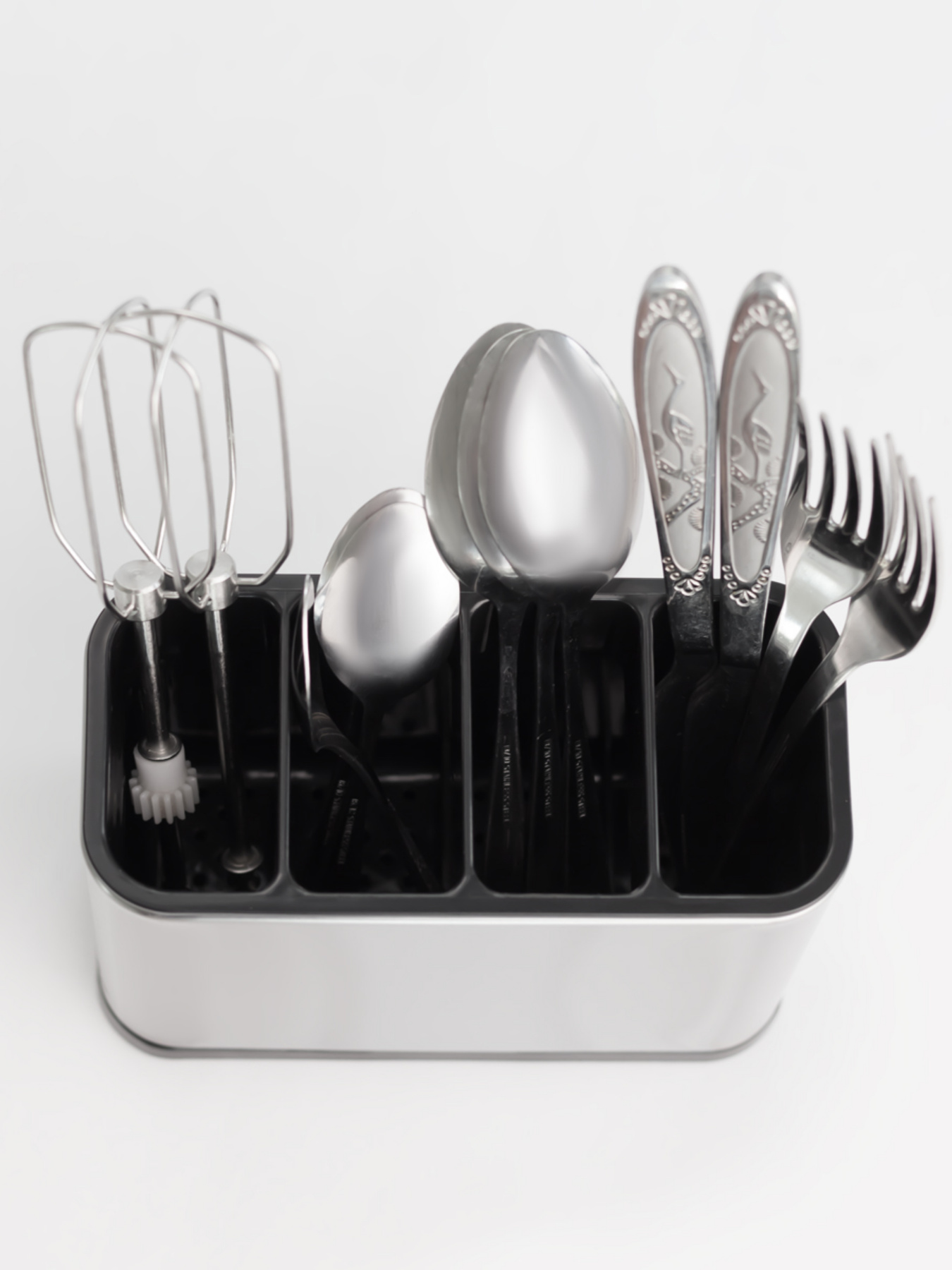 Органайзер для кухонных принадлежностей MBM MY HOME модель KP-65 SS/BLACK Фото