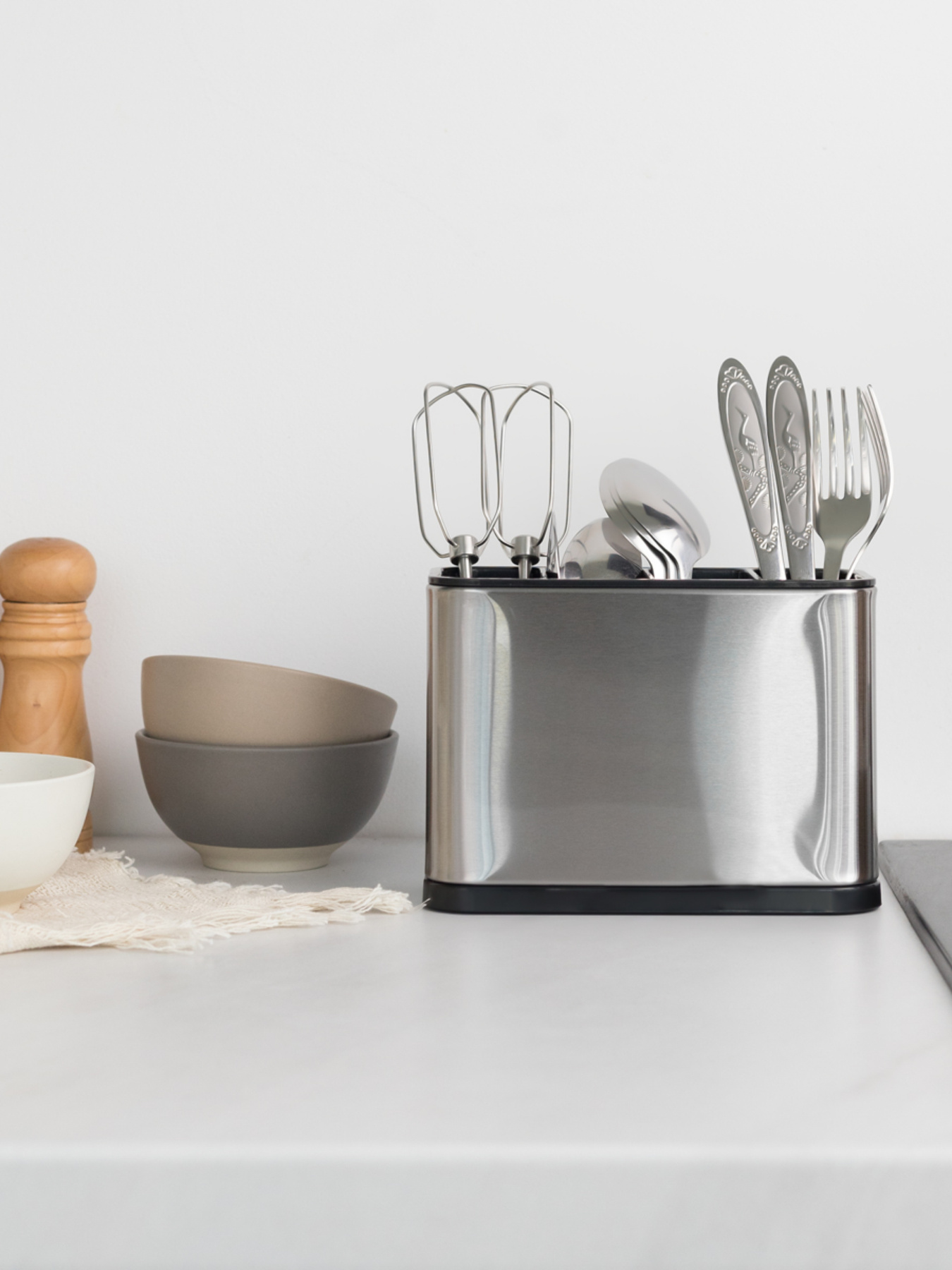 Органайзер для кухонного приладдя MBM HOME модель KP-65 SS/BLACK Фото