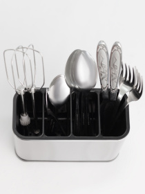 Органайзер для кухонного приладдя MBM HOME модель KP-65 SS/BLACK Фото