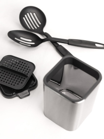 Органайзер для кухонных принадлежностей MBM MY HOME модель KP-66 SS/BLACK Фото