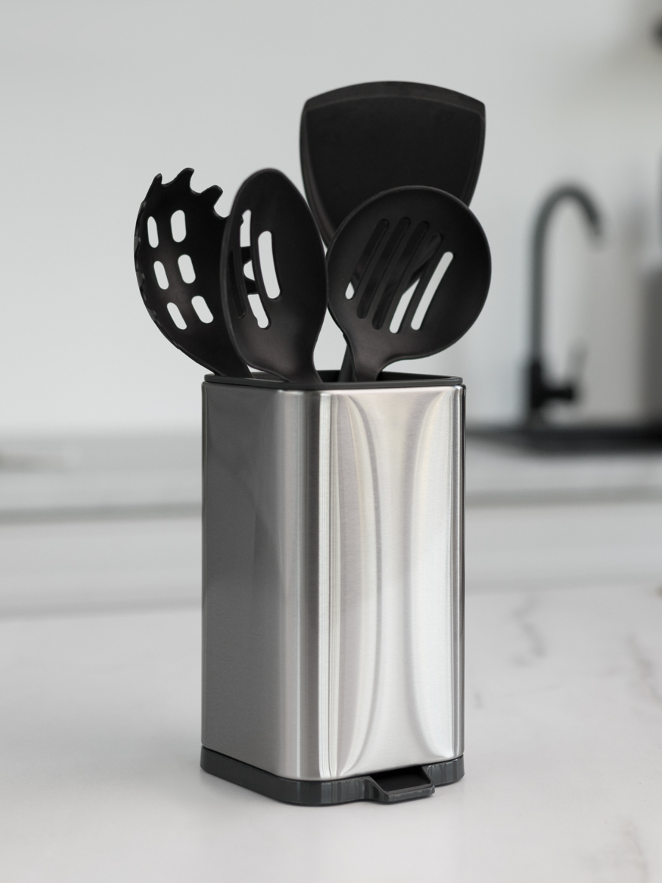 Органайзер для кухонного приладдя MBM HOME модель KP-66 SS/BLACK Фото