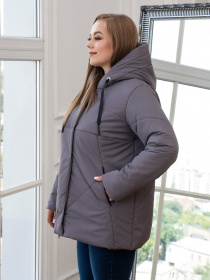 Демісезонна куртка UVENTUM модель 00157-mt-grey Фото