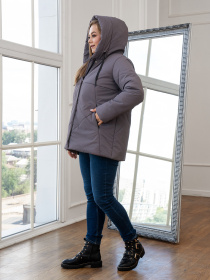 Демісезонна куртка UVENTUM модель 00157-mt-grey Фото