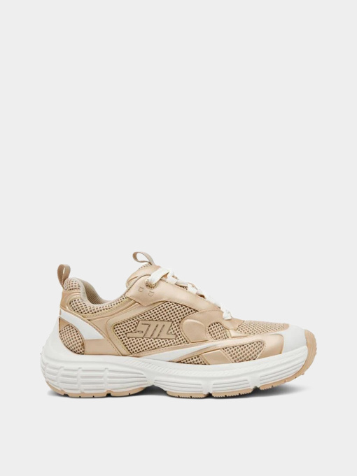 Кроссовкалар Steve Madden үлгі SM11003847 BUFF GOLD/WHITE Фото