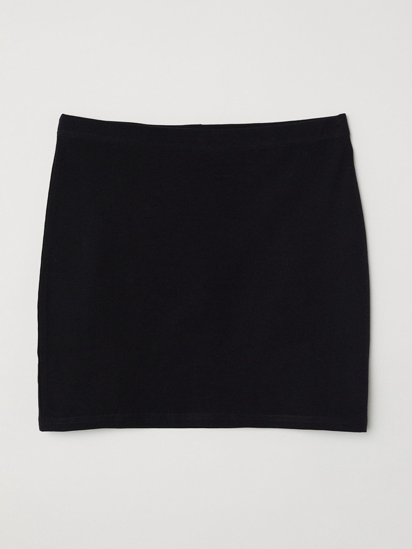 Спідниця міні H&M модель 5602686RP3_черный Фото