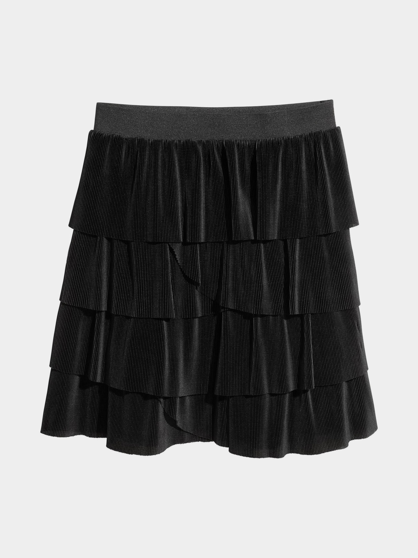 Юбка мини H&M модель 5750726RP21_Черный Фото