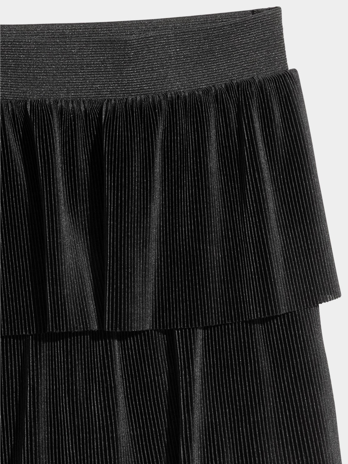 Юбка мини H&M модель 5750726RP21_Черный Фото