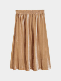 Юбка миди H&M модель 4638904RP1_бежевый Фото