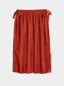 Юбка миди H&M модель 5518776RP2_терракотовый Фото