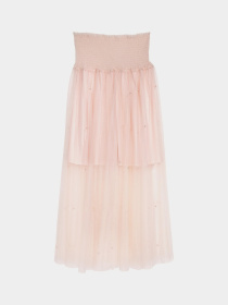 Юбка макси H&M модель 5967936RP11_пудровый Фото