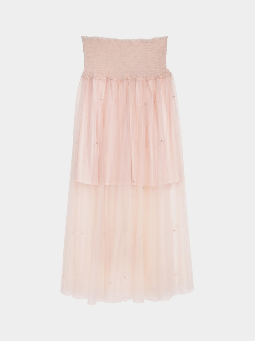 Спідниця максі H&M модель 5967936RP11_пудровый Фото