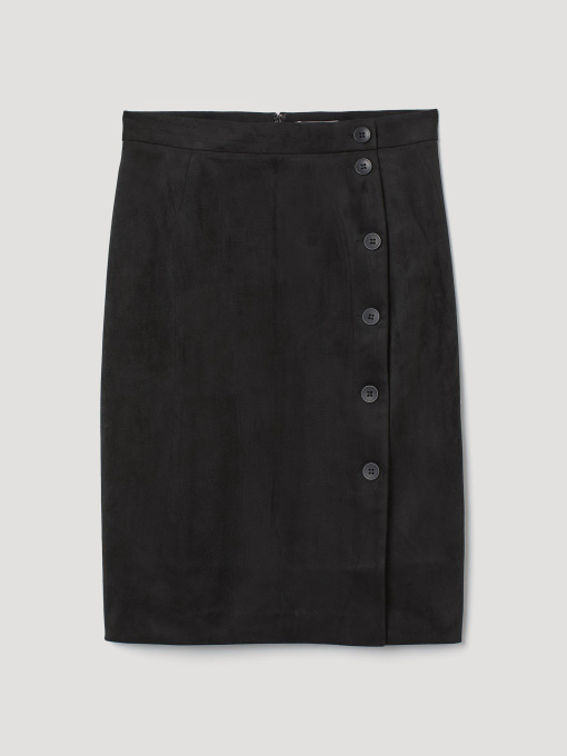 Спідниця міді H&M модель 6557100sm_Черный Фото