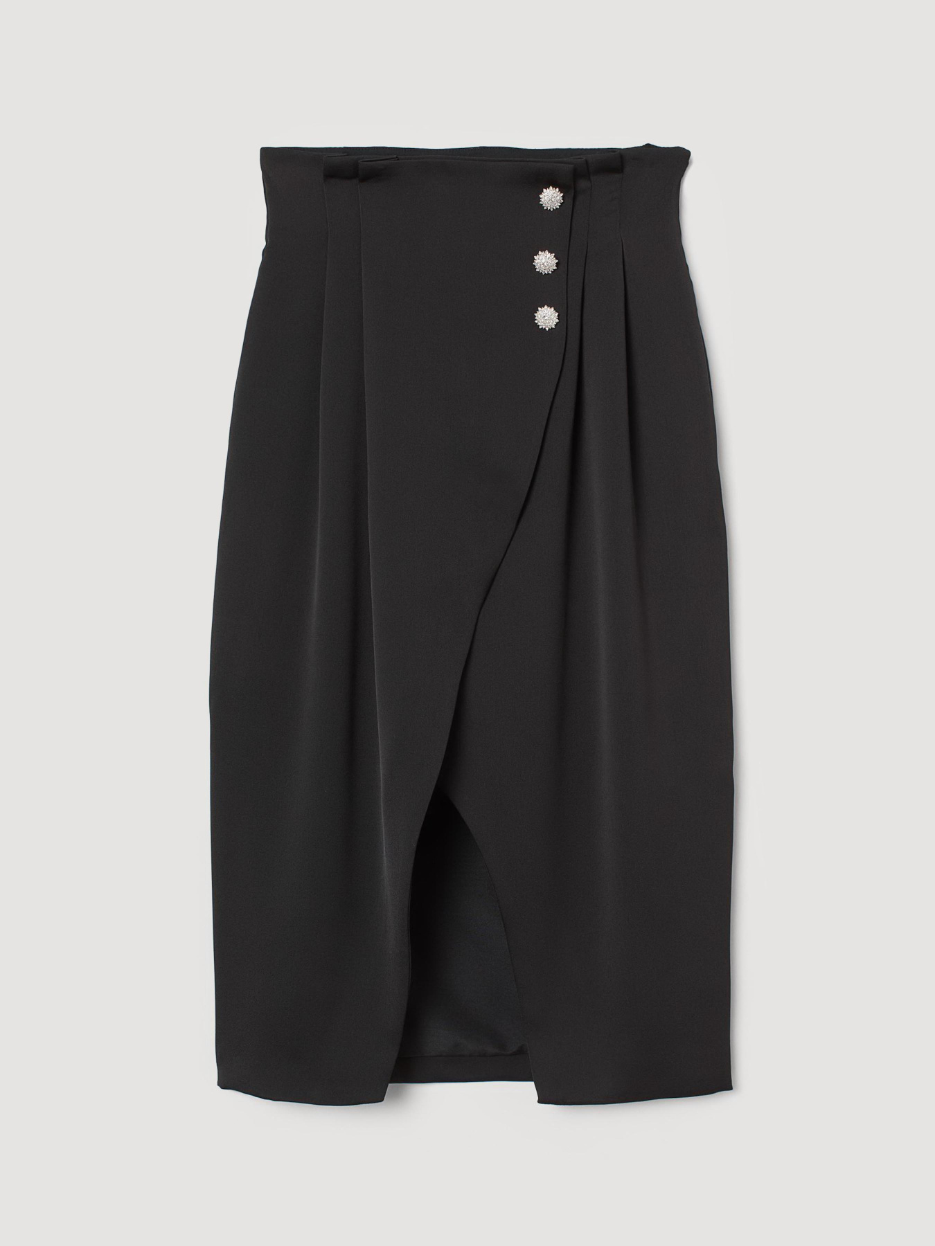 Спідниця міді H&M модель 8397170sm_Черный Фото