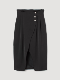 Спідниця міді H&M модель 8397170sm_Черный Фото