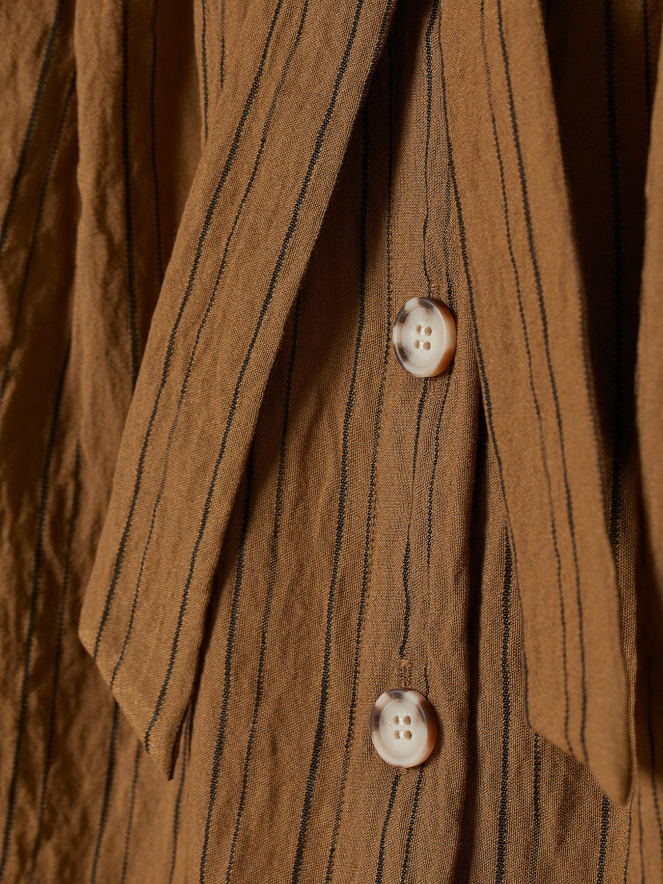 Спідниця міні H&M модель 7154749sm_коричневый в полоску Фото