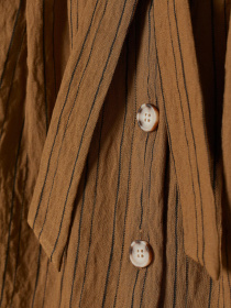 Спідниця міні H&M модель 7154749sm_коричневый в полоску Фото