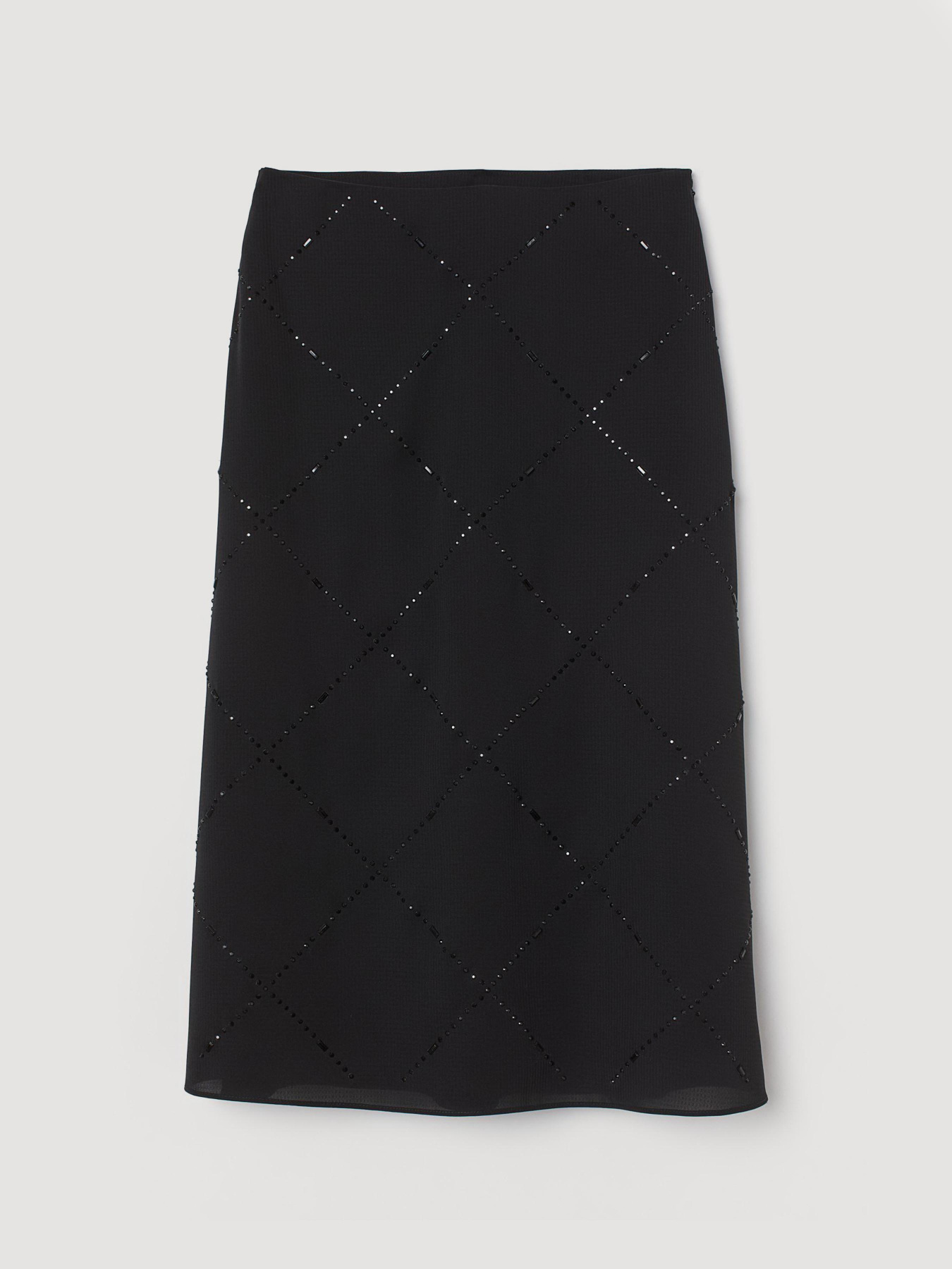 Спідниця міді H&M модель 8046800sm_Черный Фото