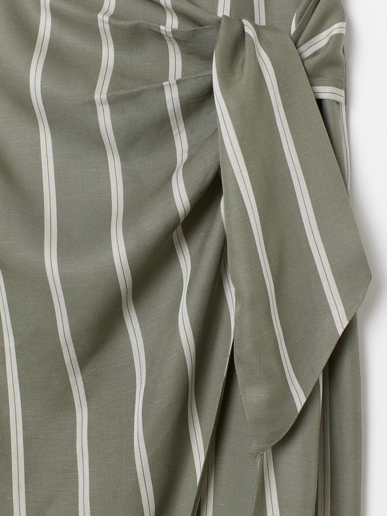 Юбка миди H&M модель 7342829RP12_Хаки Юбка миди H&M модель 7342829RP12_Хаки Фото