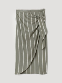 Юбка миди H&M модель 7342829RP12_Хаки Юбка миди H&M модель 7342829RP12_Хаки Фото