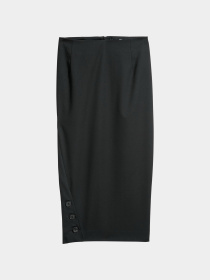 Спідниця міді H&M модель 5689387bar_Черный Фото