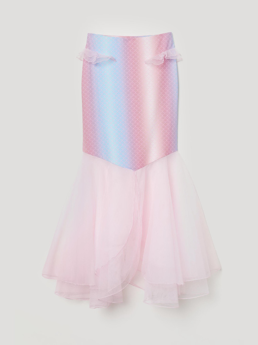 Юбка миди H&M модель 6748888log_Светло-розовый Фото